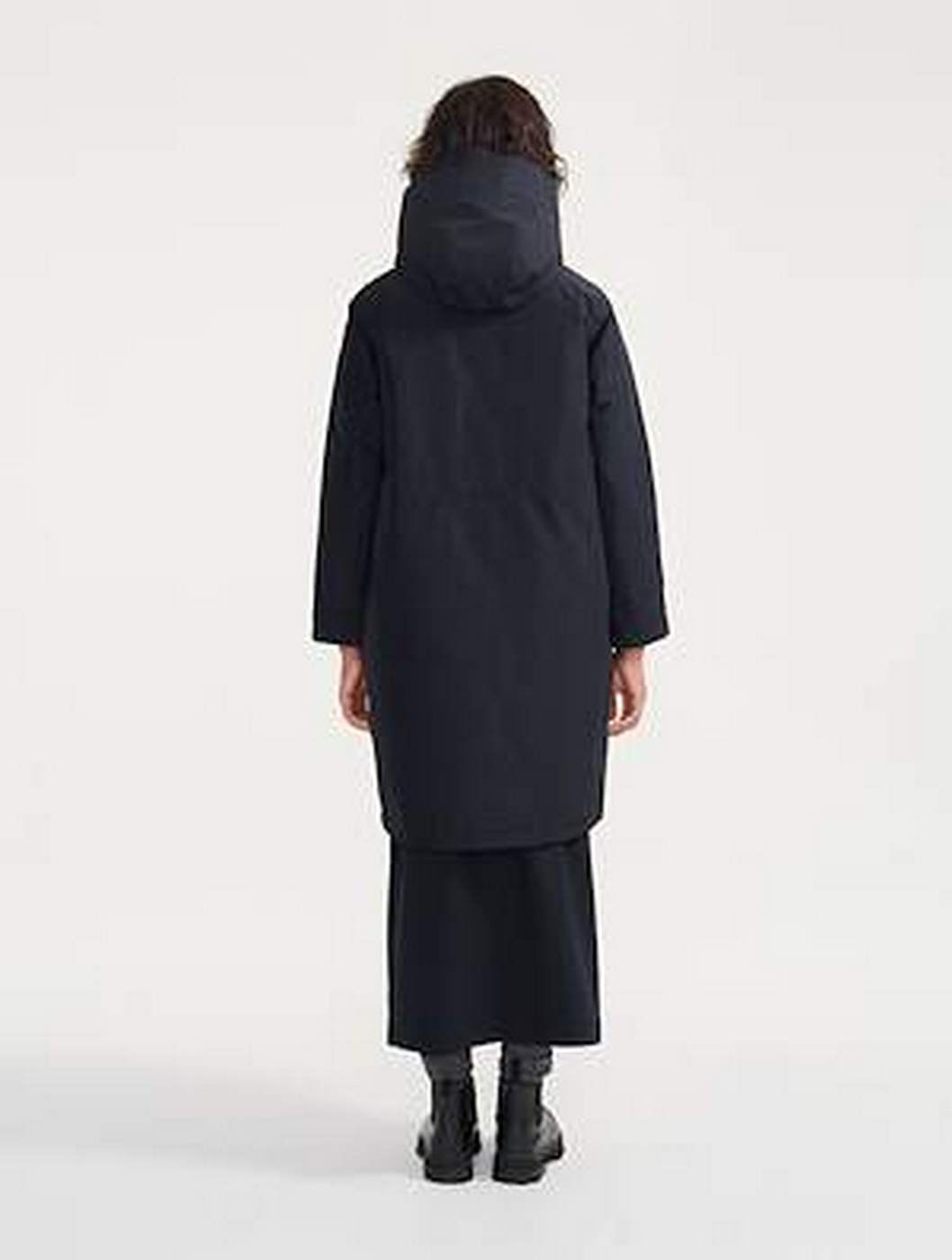 Parka imbottito - Nero - Donna