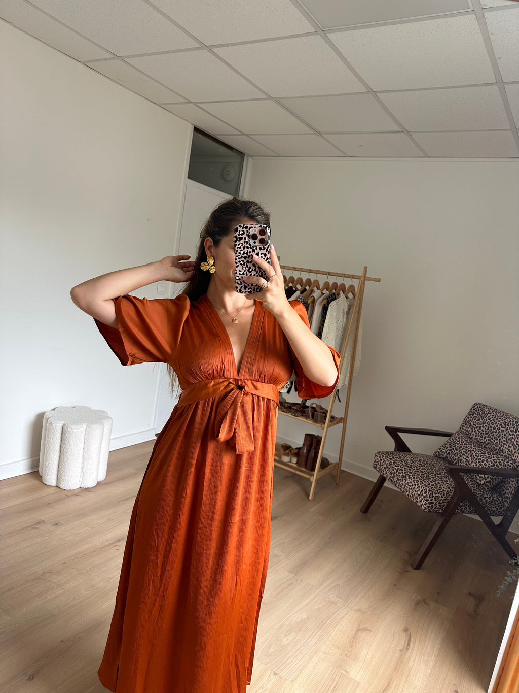 Robe longue Suzy Cannelle