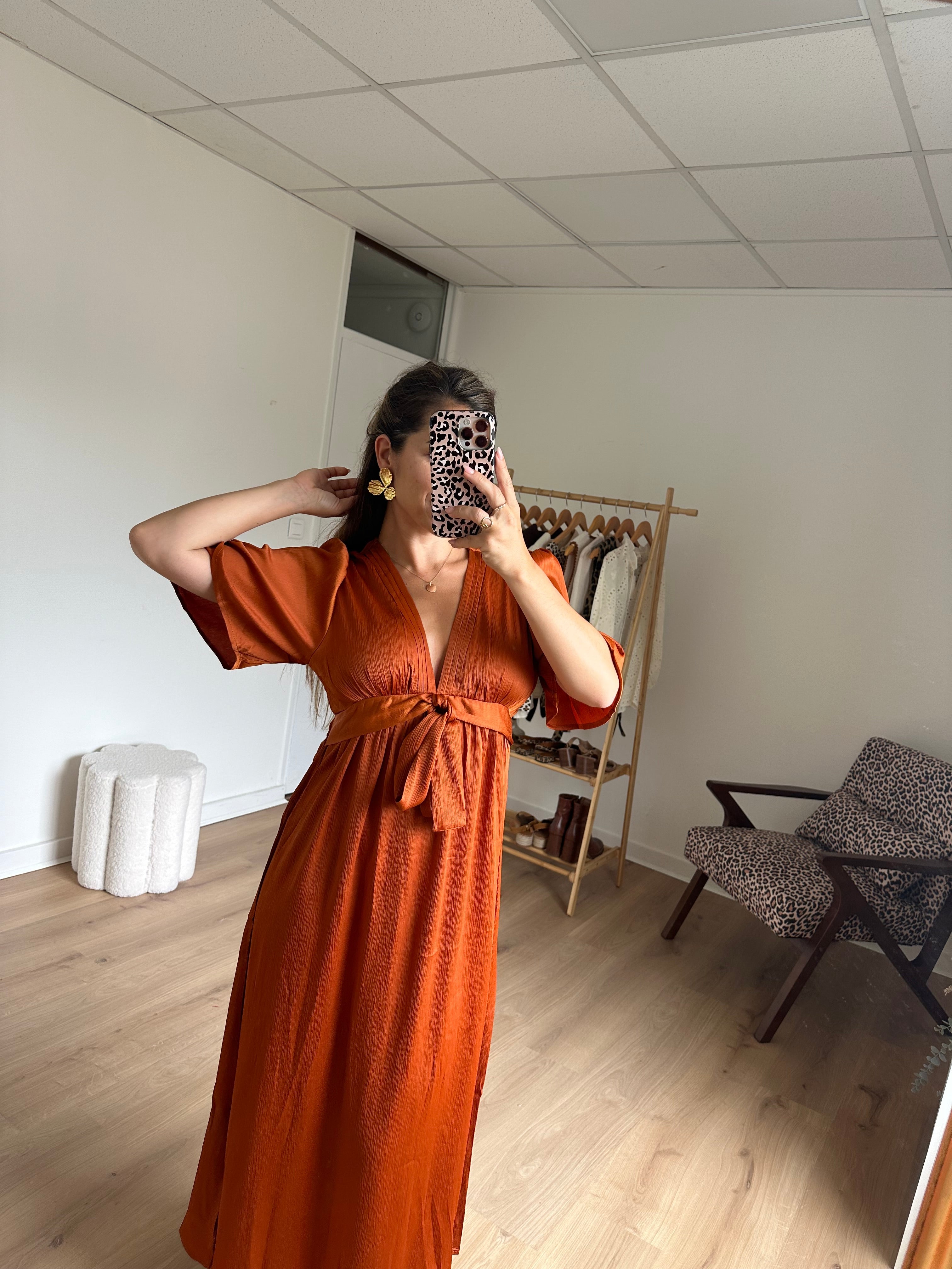 Robe longue Suzy Cannelle