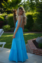 Robe Soleil Filipa - Bleue