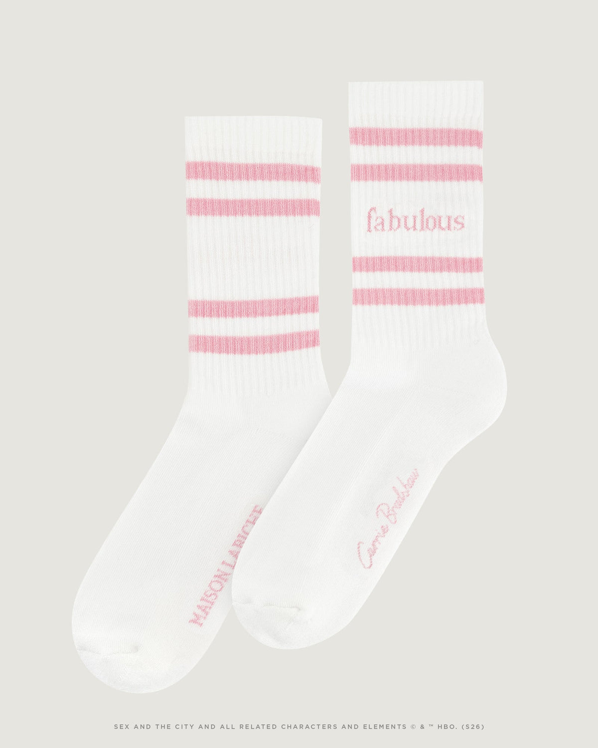 "Single And Fabulous" Satc X Mlb Gasnier Socks