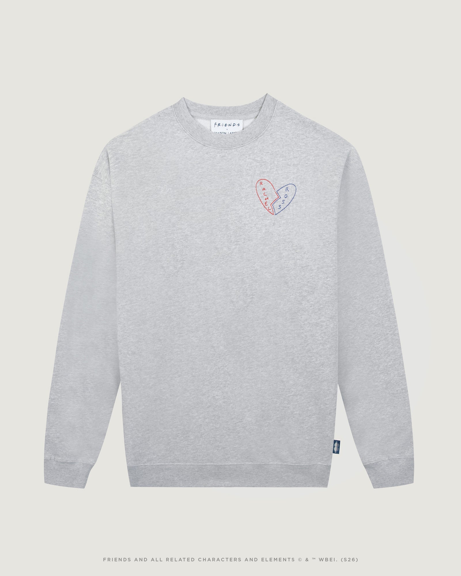 Sweatshirt "Rachel And Ross" Friends X Mlb Charonne
