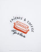 T-Shirt "Friends And Coffee" Friends X Mlb Patureau