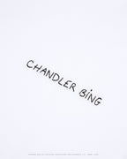 Unisex "Chandler Bing" Friends X Mlb Popincourt T-Shirt