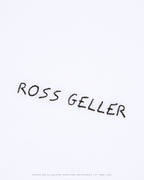 Camiseta "Ross Geller" Friends X Mlb Popincourt