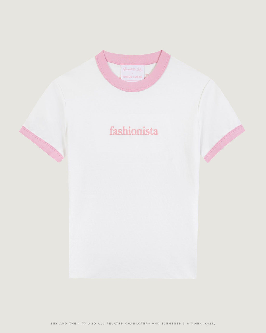 Camiseta "Fashionista" Satc X Mlb Montherlant