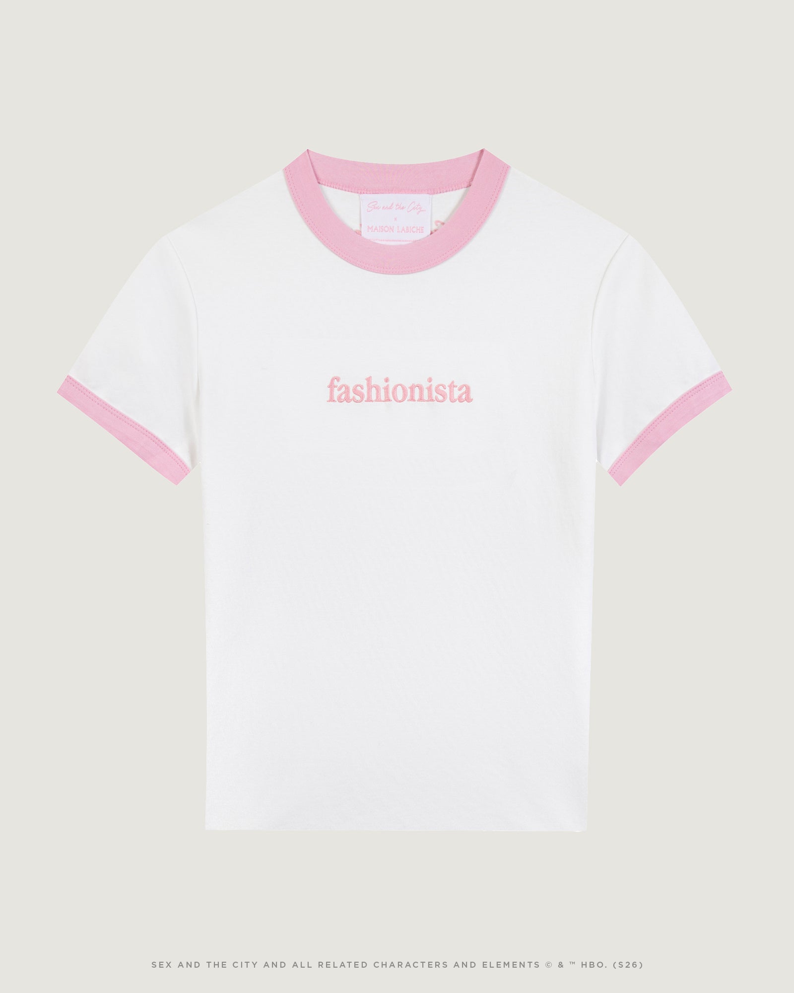 Camiseta "Fashionista" Satc X Mlb Montherlant