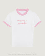 Camiseta "Shopping Is My Cardio" Satc X Mlb Montherlant