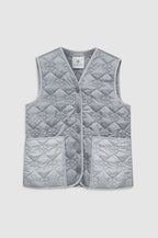 Andy Gilet Monogramme - Gris
