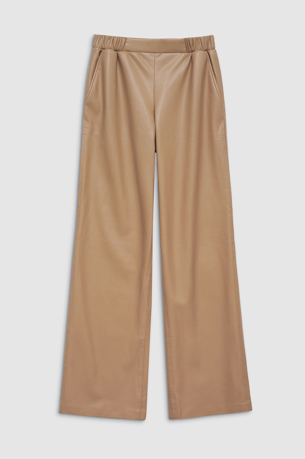Koa Trousers - Butter Caramel Vegan Leather