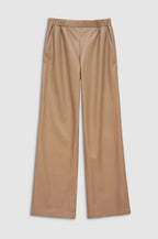Koa Trousers - Butter Caramel Vegan Leather