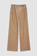 Pantalon Koa - Cuir Végétalien Caramel Au Beurre