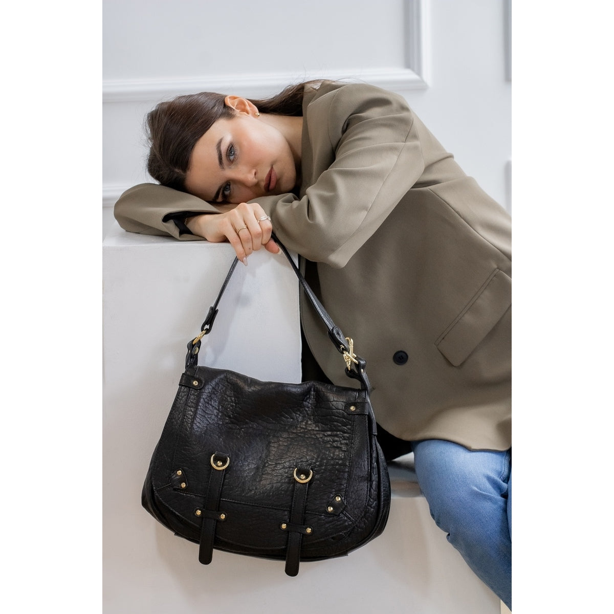 Sac En Bandoulière Jamily - Noir