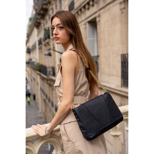 Bolso de hombro Chamy - Negro