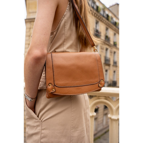 Bolso de hombro Bayne - Camel