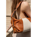 Dream Handbag - Camel / Blanc Casse