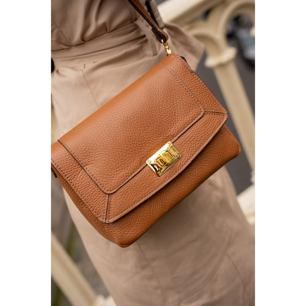 Gaby Camel Shoulder Bag
