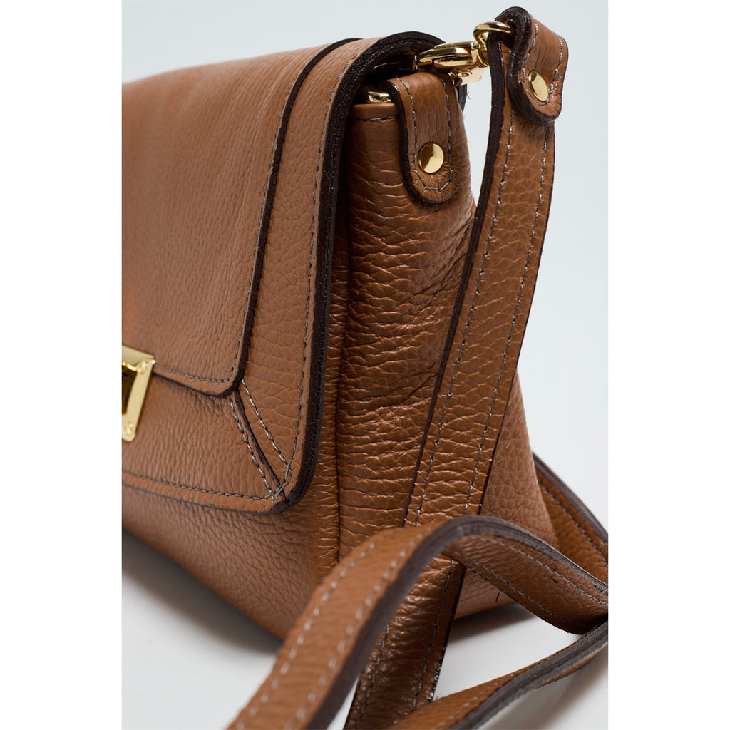Gaby Camel Shoulder Bag
