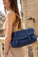 Sac À Bandoulière James - Bleu Marine