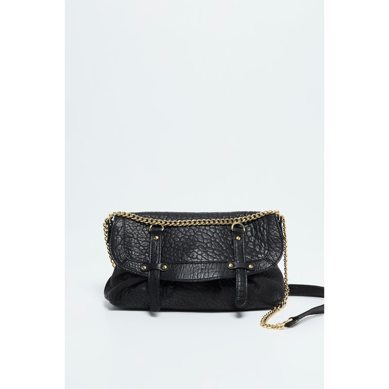 Bolso de hombro James - Negro