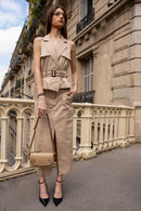 Sac À Bandoulière Joe - Nude