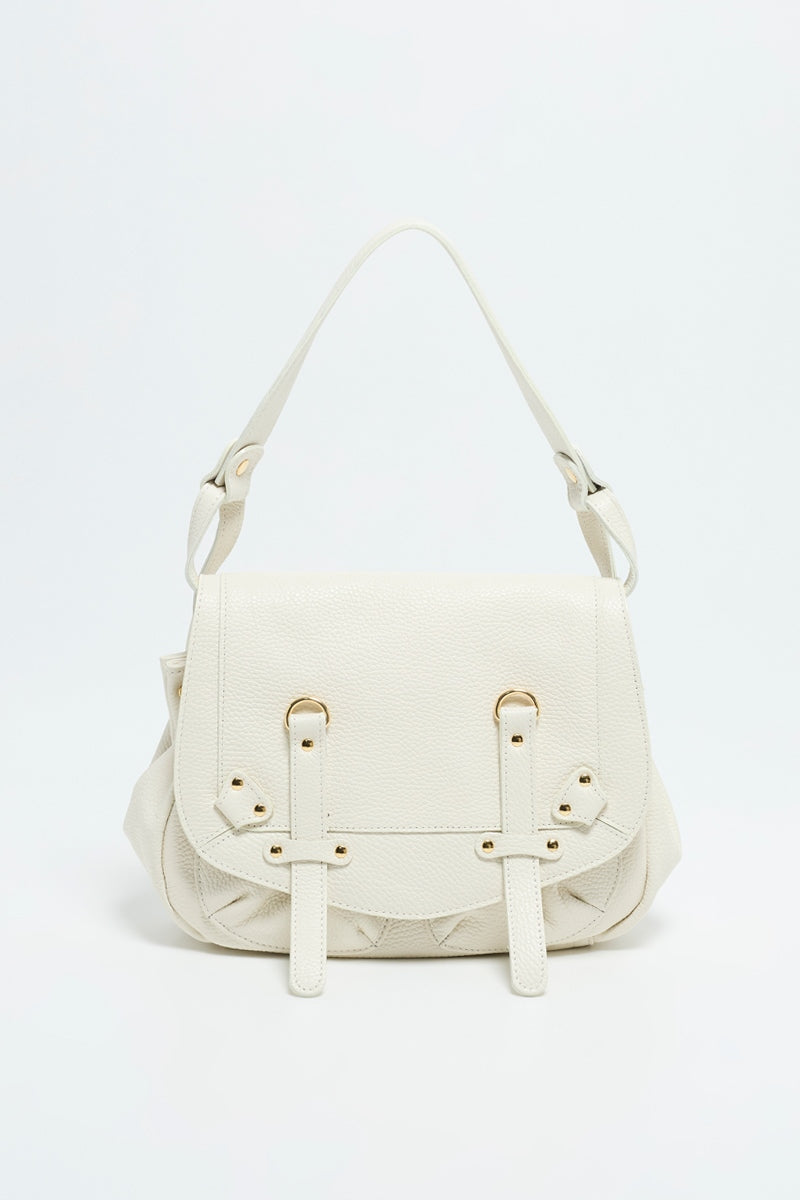 Sac à Bandoulière - Mini Jamily - Blanc Cassé