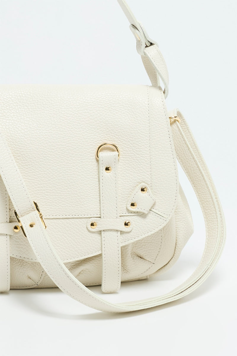 Sac À Bandoulière Mini Jamily - Blanc Casse