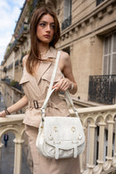 Sac À Bandoulière Mini Jamily - Blanc Casse