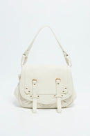 Bolso de hombro Jamily mini - Blanco roto