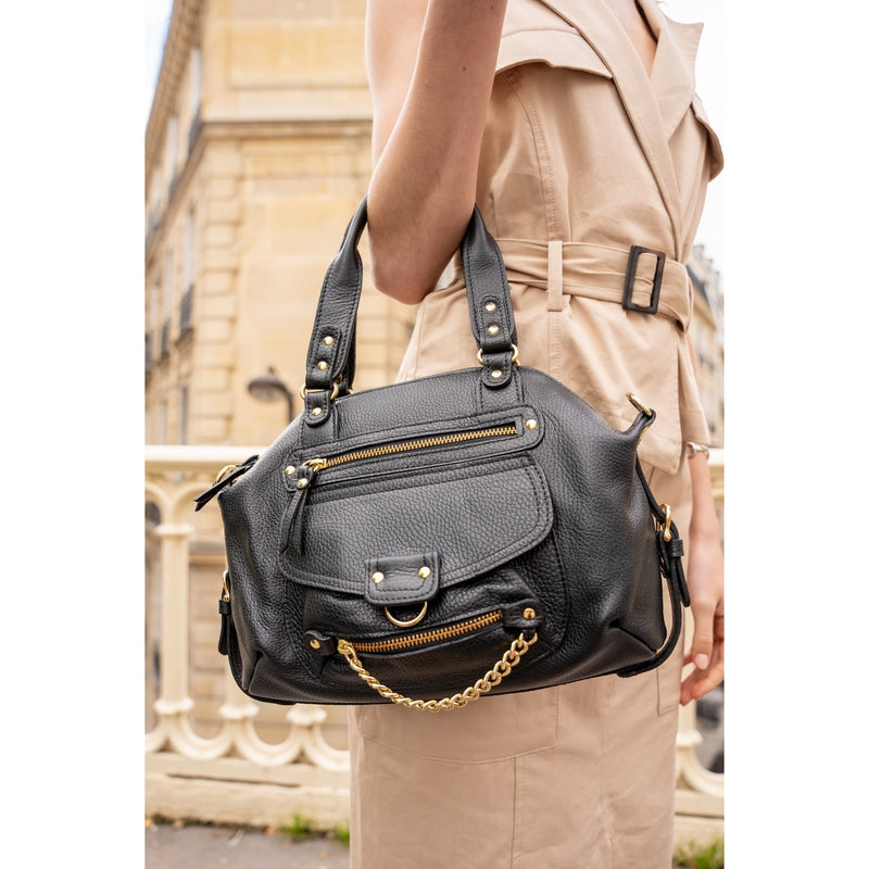 Mini Odelia Handbag - Black