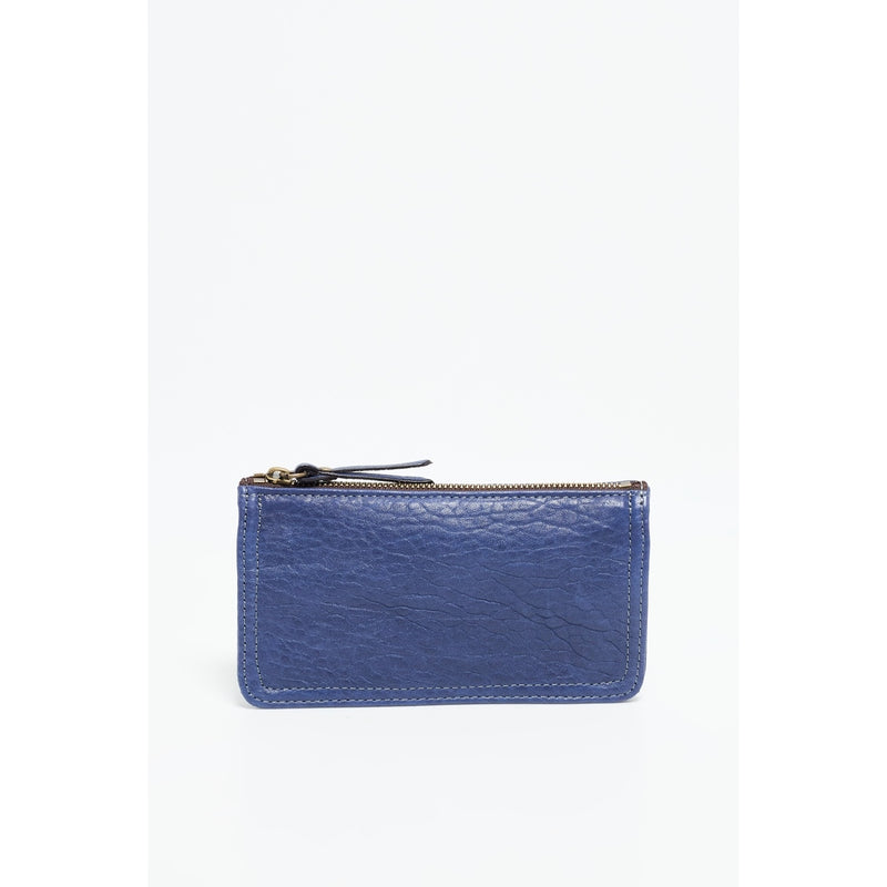 Small leather goods Nina - Navy blue