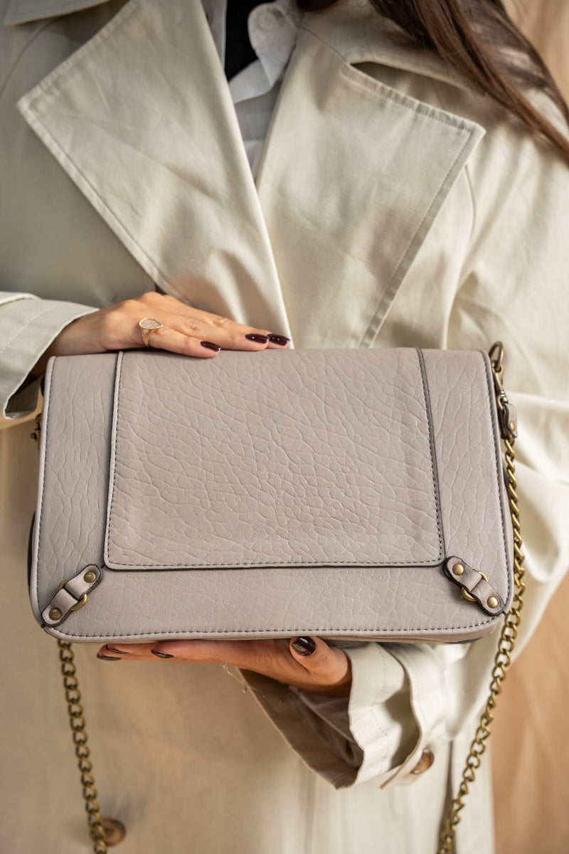 Sac à Bandoulière - Seren - Gris Clair