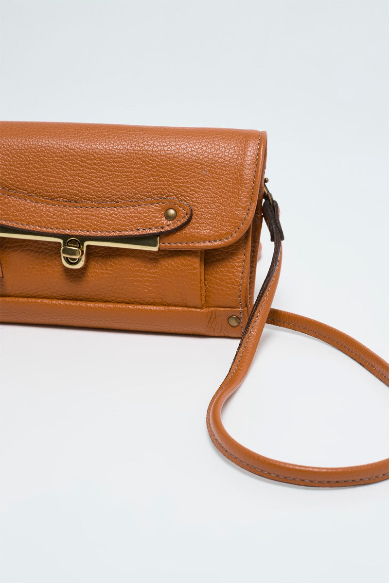 Sac À Bandoulière Simone - Camel