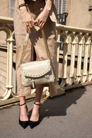 Sac À Bandoulière Yasmine - Blanc Casse