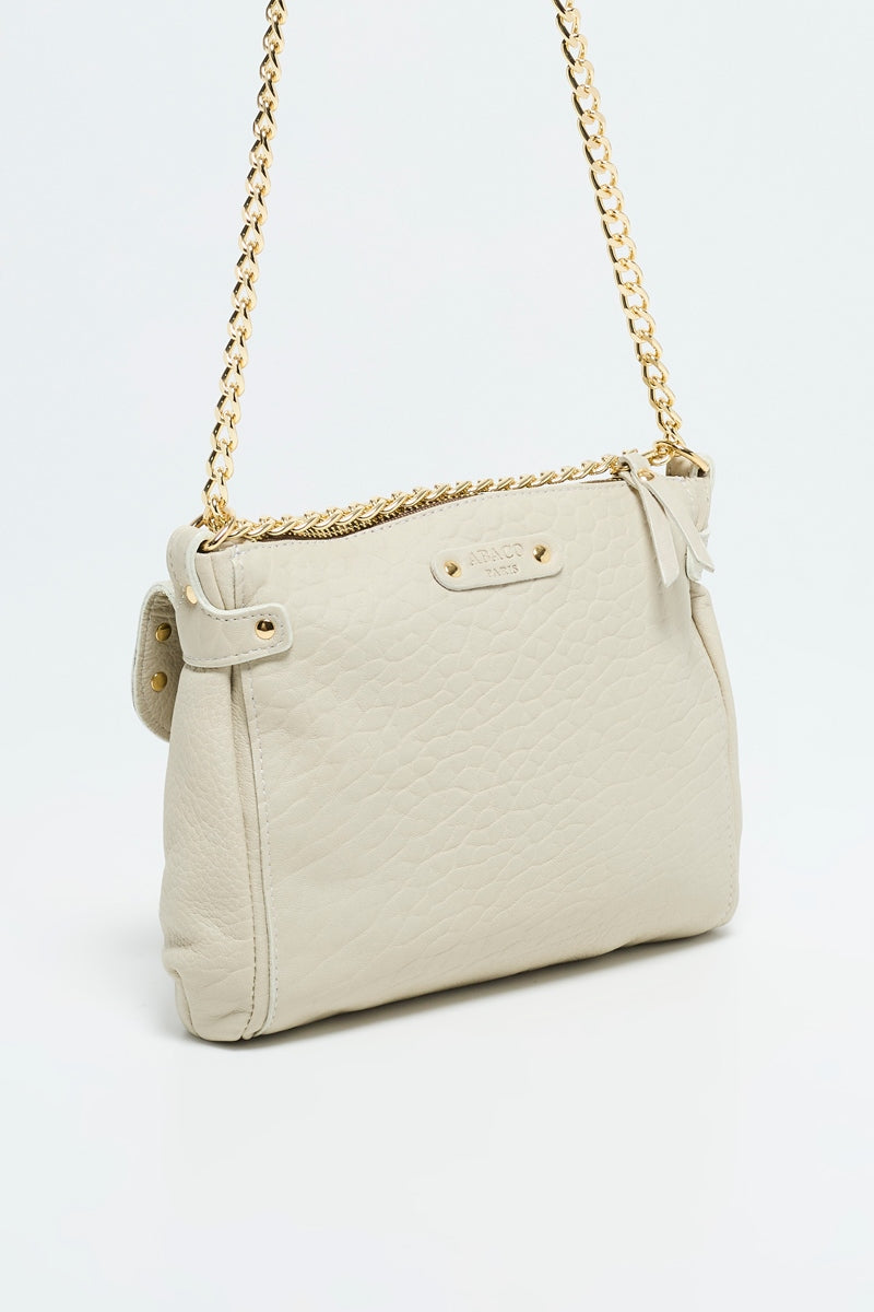 Sac À Bandoulière Yasmine - Blanc Casse