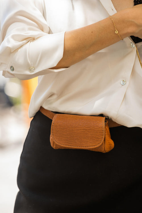 Petite Maroquinerie Friend Ceinture - Camel
