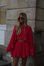 Blusa Holgada Alisa - Roja