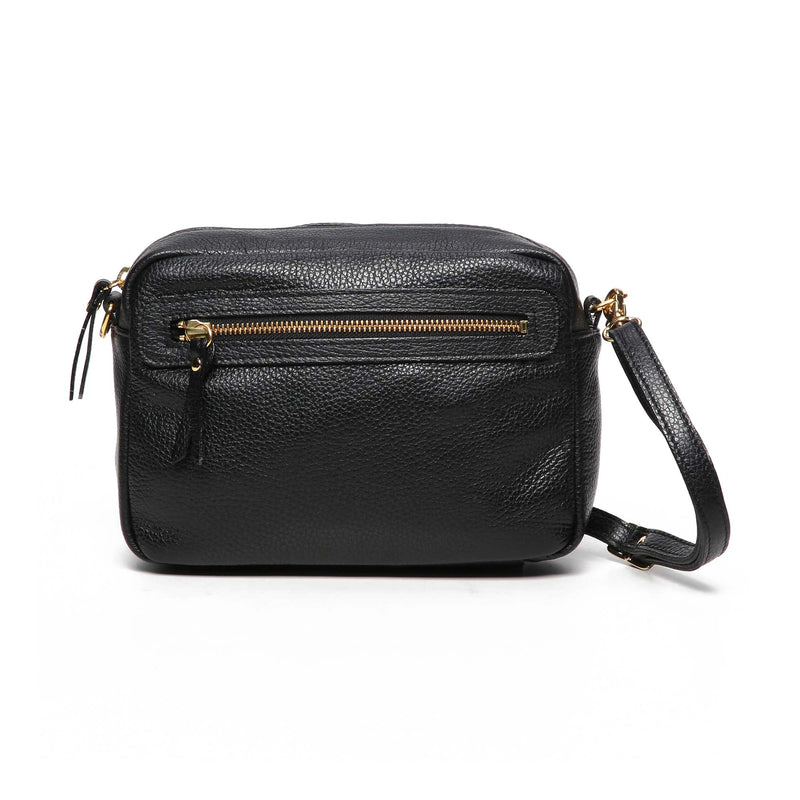 Sac À Bandoulière Maelys - Vachette Noir