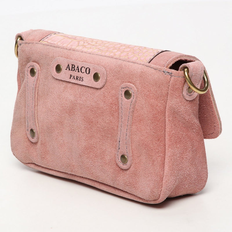 Bolso de hombro Lillie - Rosa / Pitón rosa