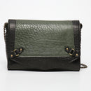 Alice Shoulder Bag - Primario Negro/ Secundario Verde Botella