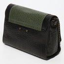 Alice Shoulder Bag - Primario Negro/ Secundario Verde Botella