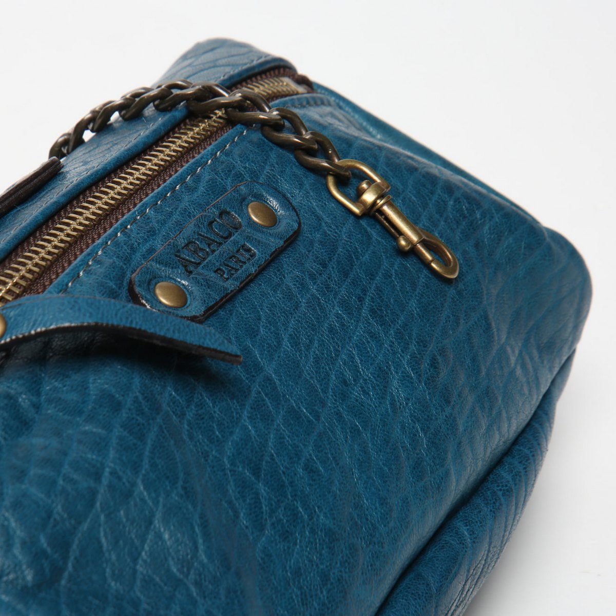 Borsa a tracolla - Bellezza - Pelle di capra blu