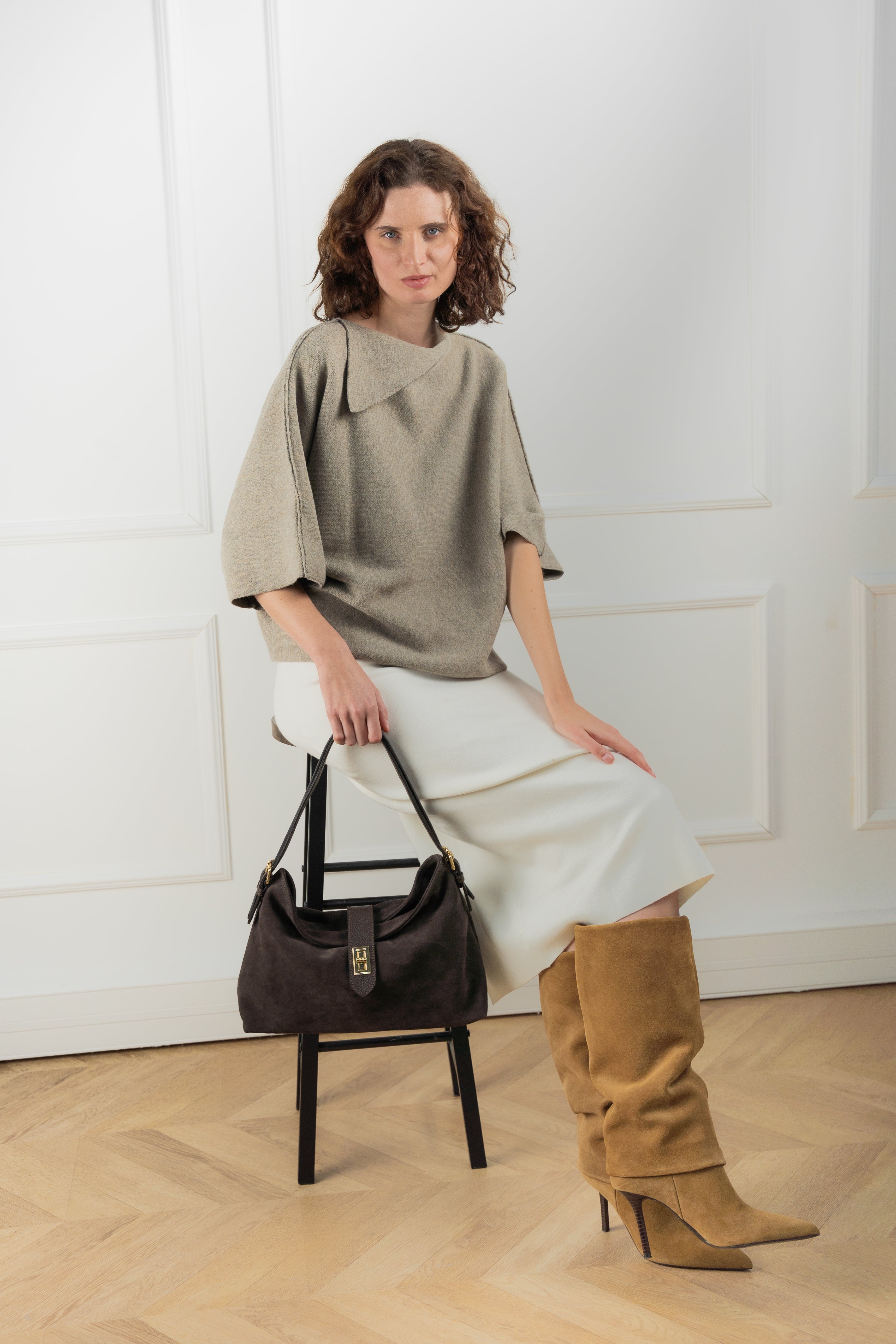 Sac À Bandouliere Ella - Moka