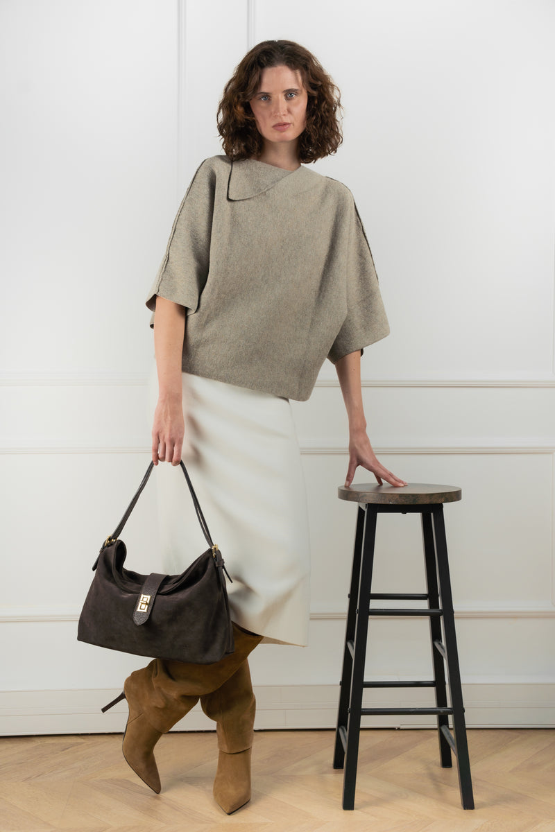 Sac A Bandouliere Ella - Moka