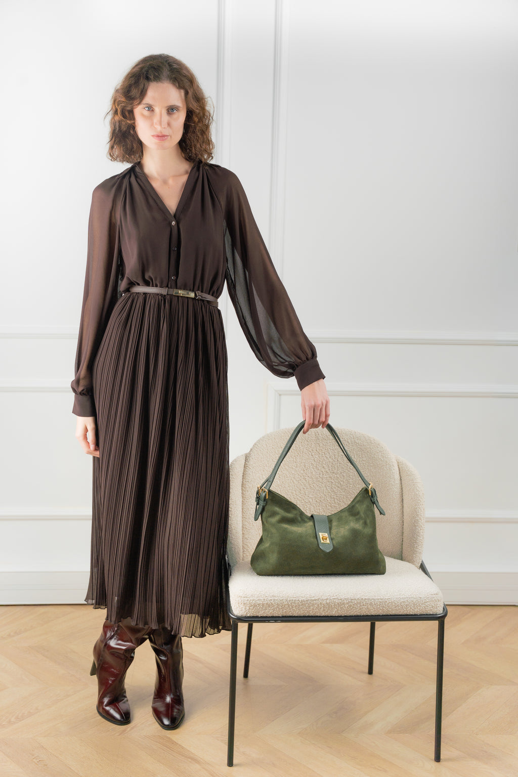 Sac À Bandoulière - Ella - Vert