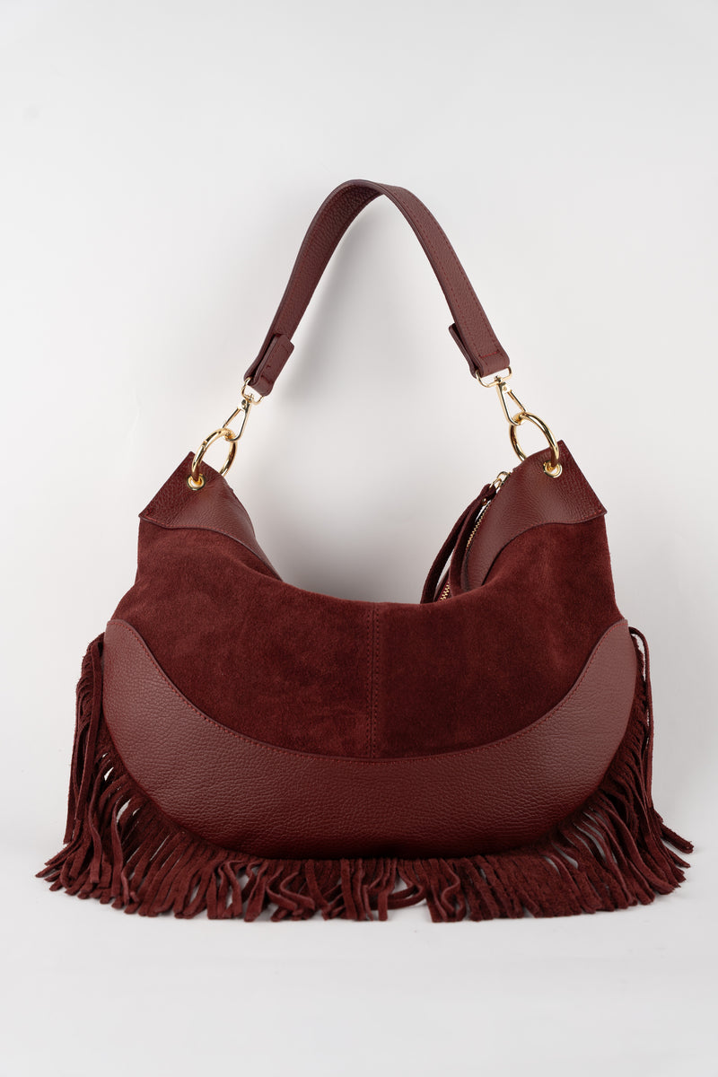 Sac A Bandouliere Kael Frange - Bordeaux