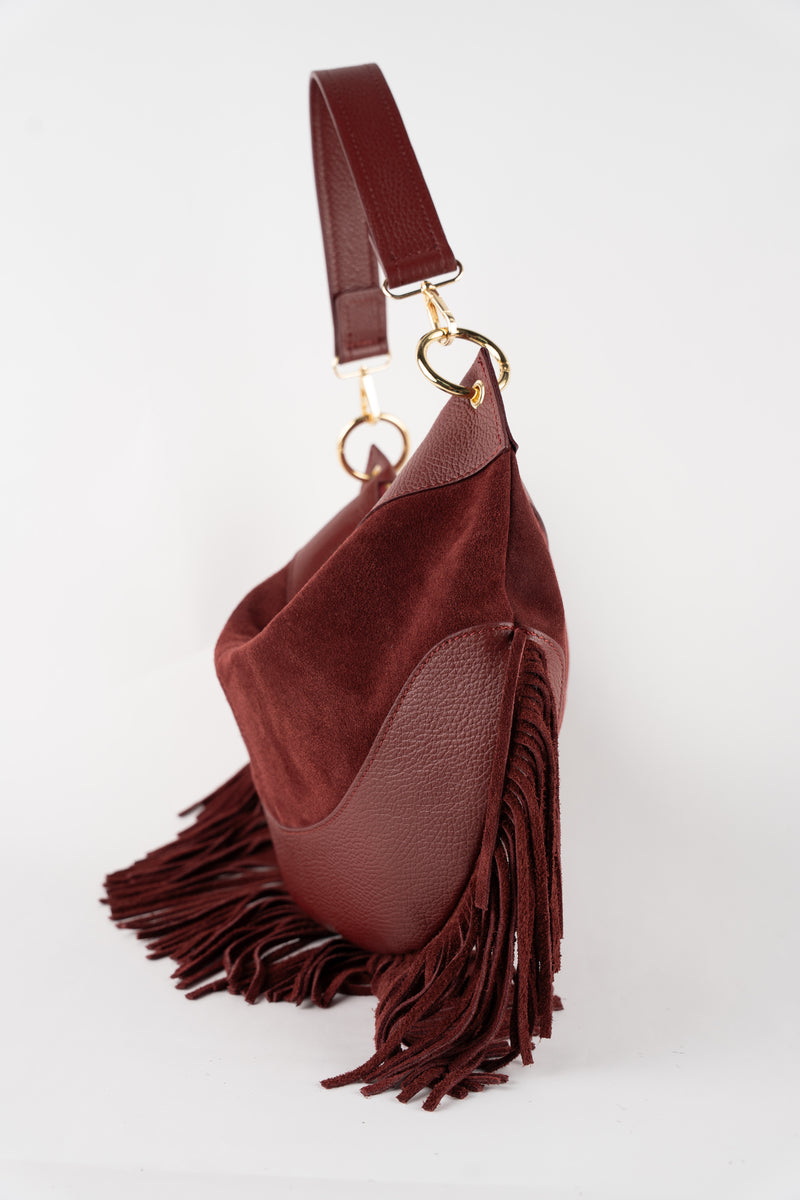 Sac A Bandouliere Kael Frange - Bordeaux