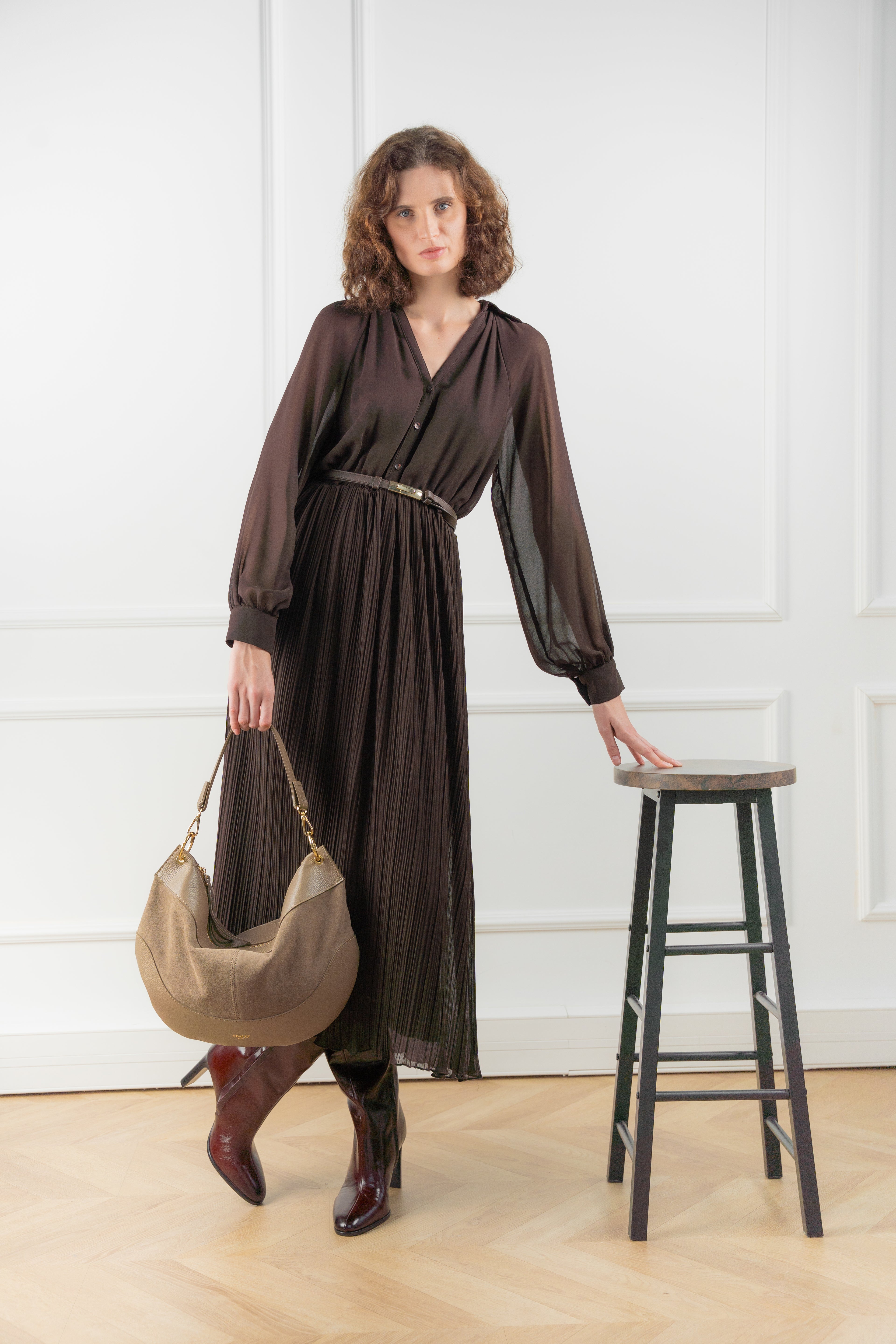 Kael Shoulder Bag - Taupe