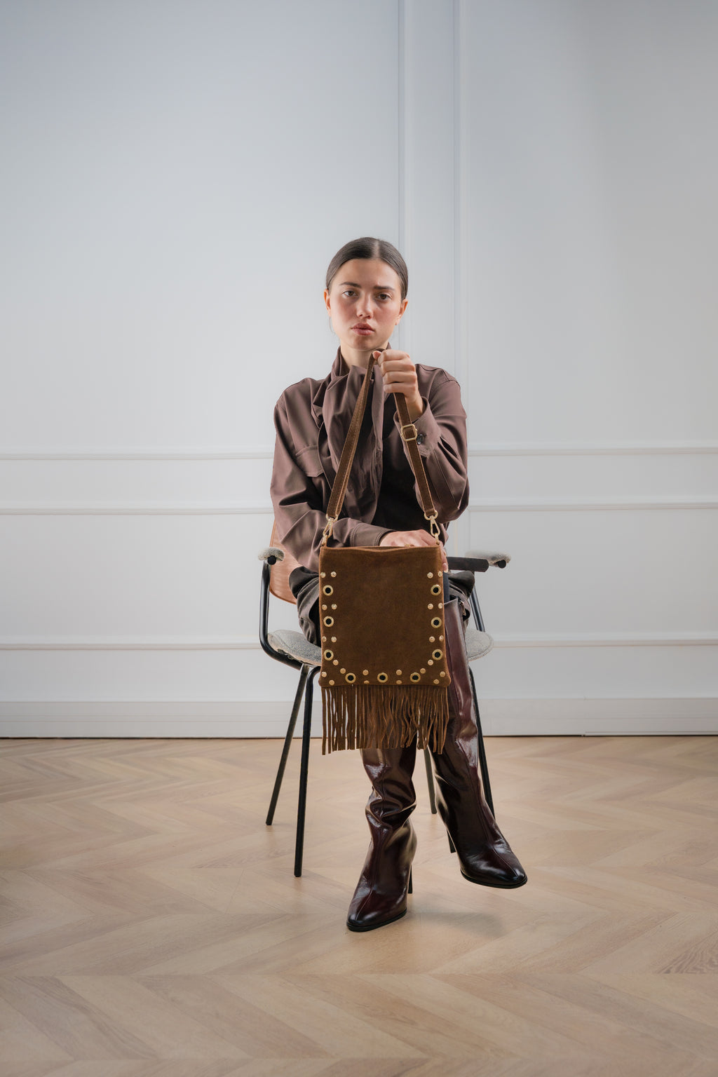 Sac à Bandoulière - Kyro - Marron