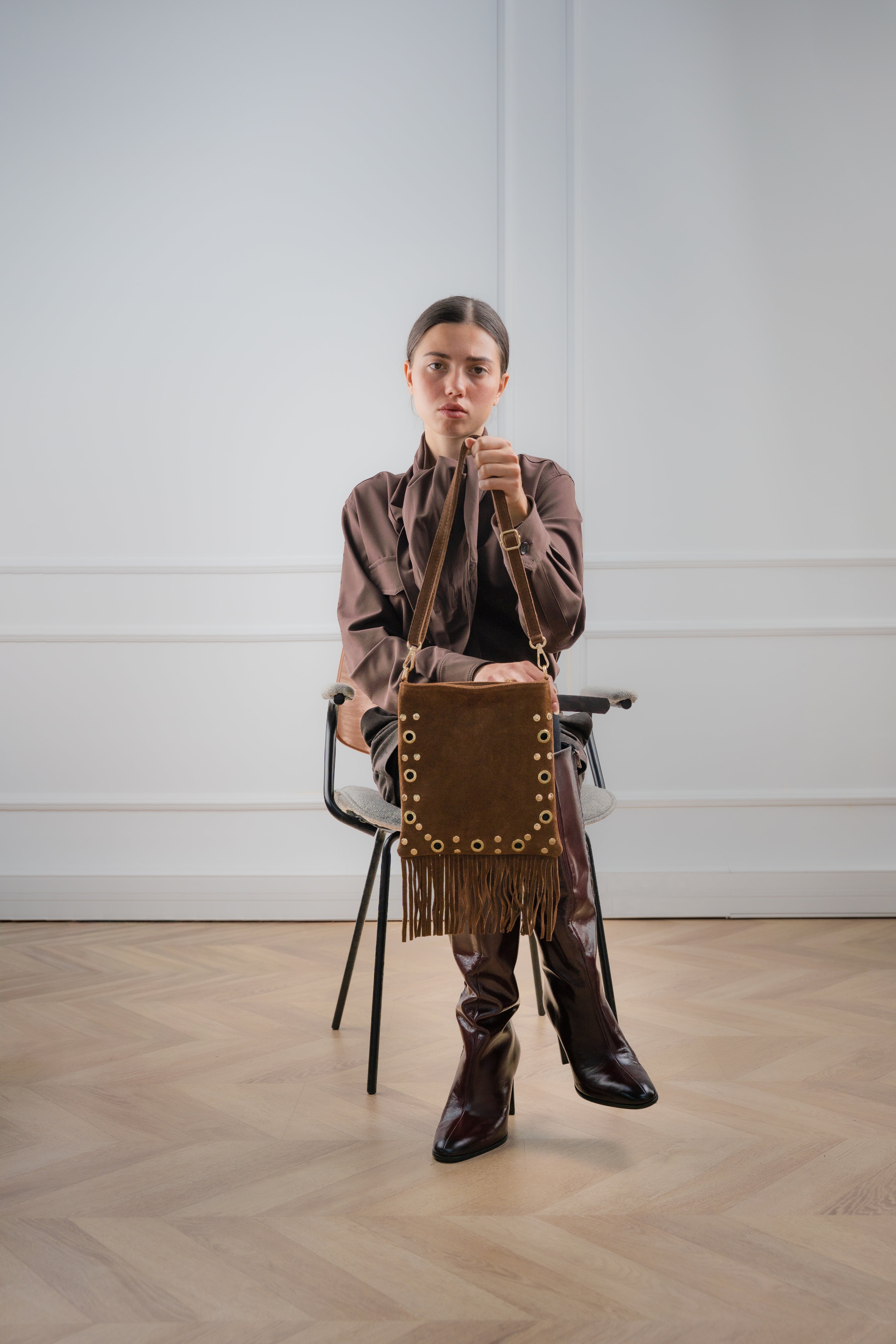 Sac à Bandoulière - Kyro - Marron